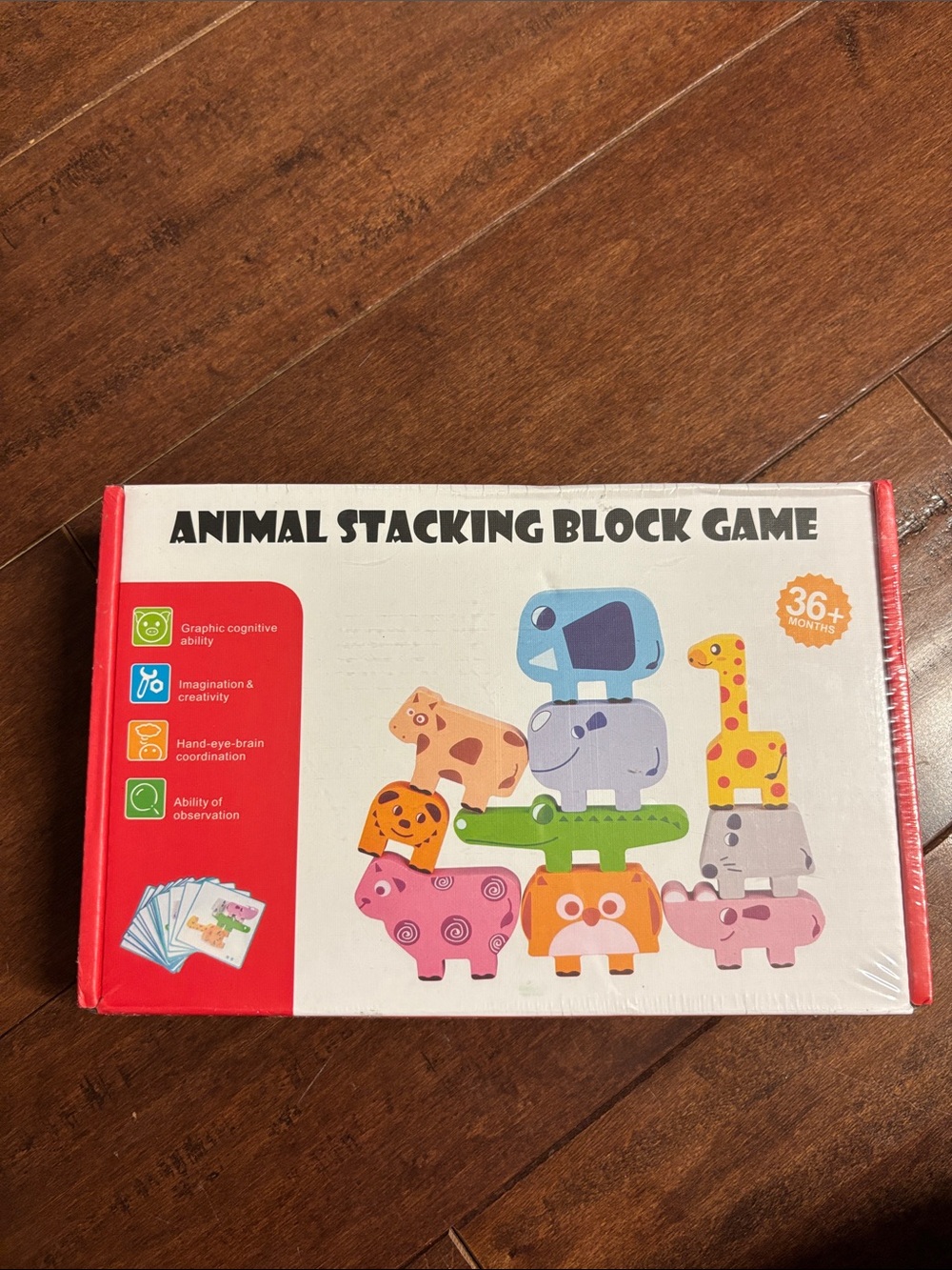 Animal Stacking Block Game - Colorful Kids Stacking Toy
